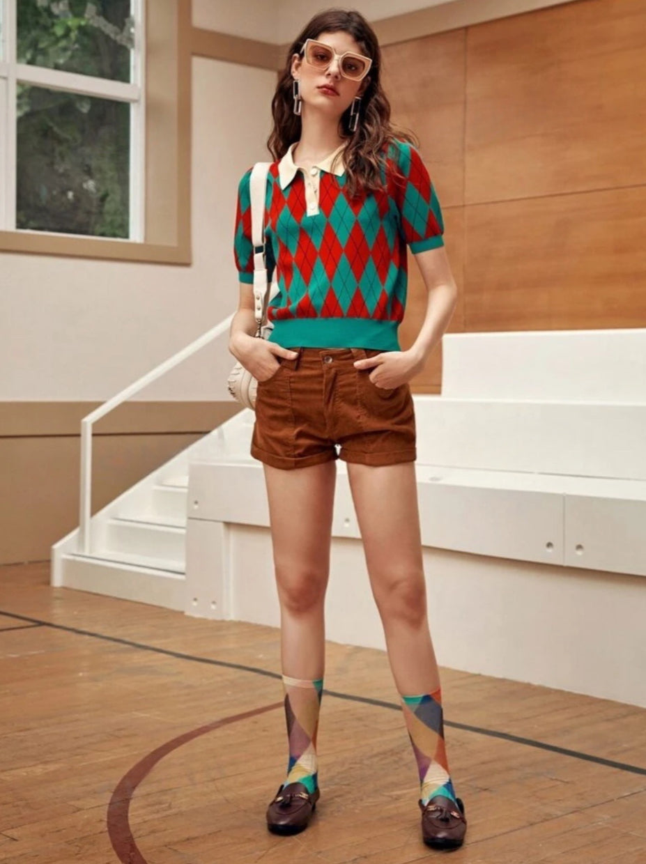 Polo argyle