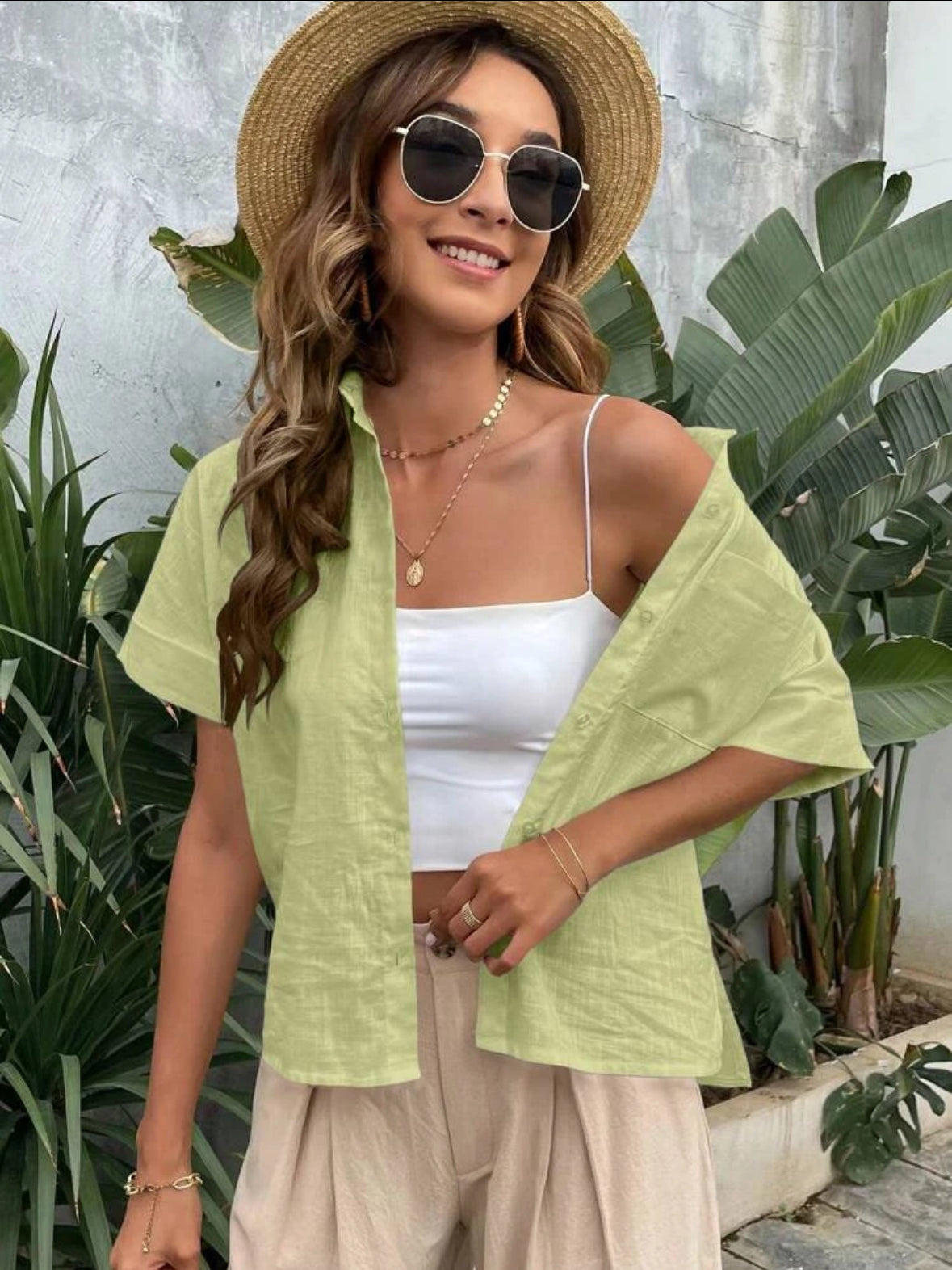 Holi Chemise à bouton avec poche