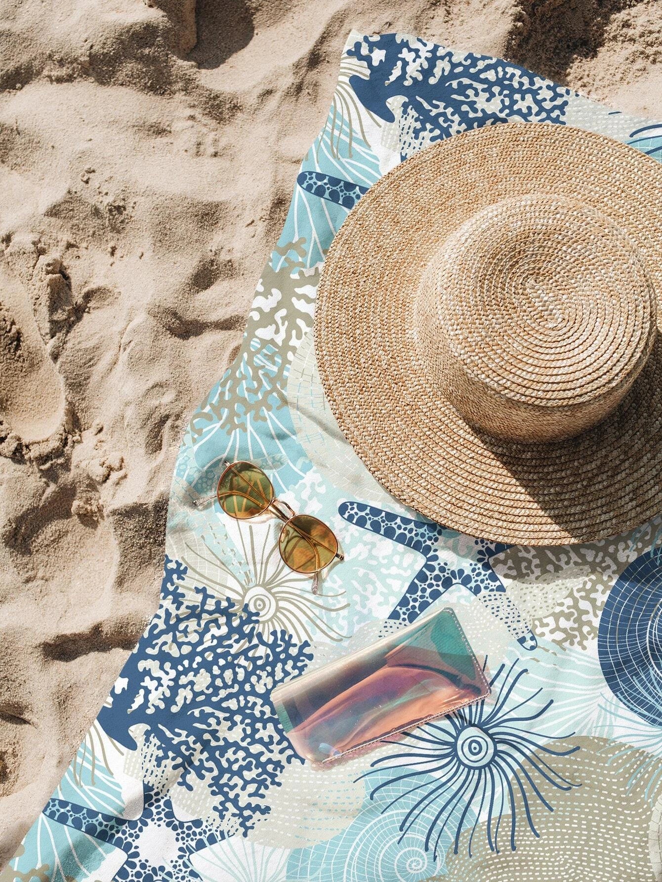Serviette de plage étoile de mer