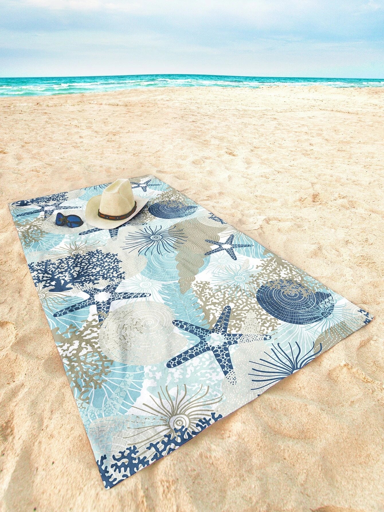 Serviette de plage étoile de mer
