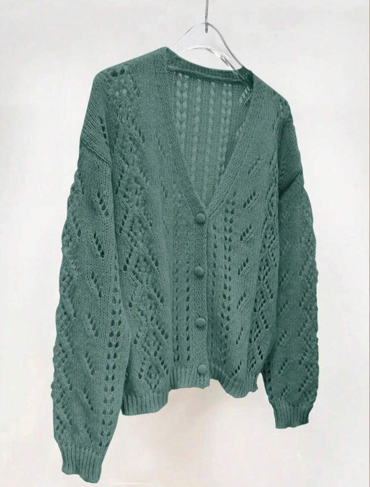 Cardigan col en V