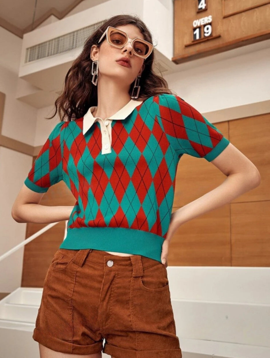 Polo argyle
