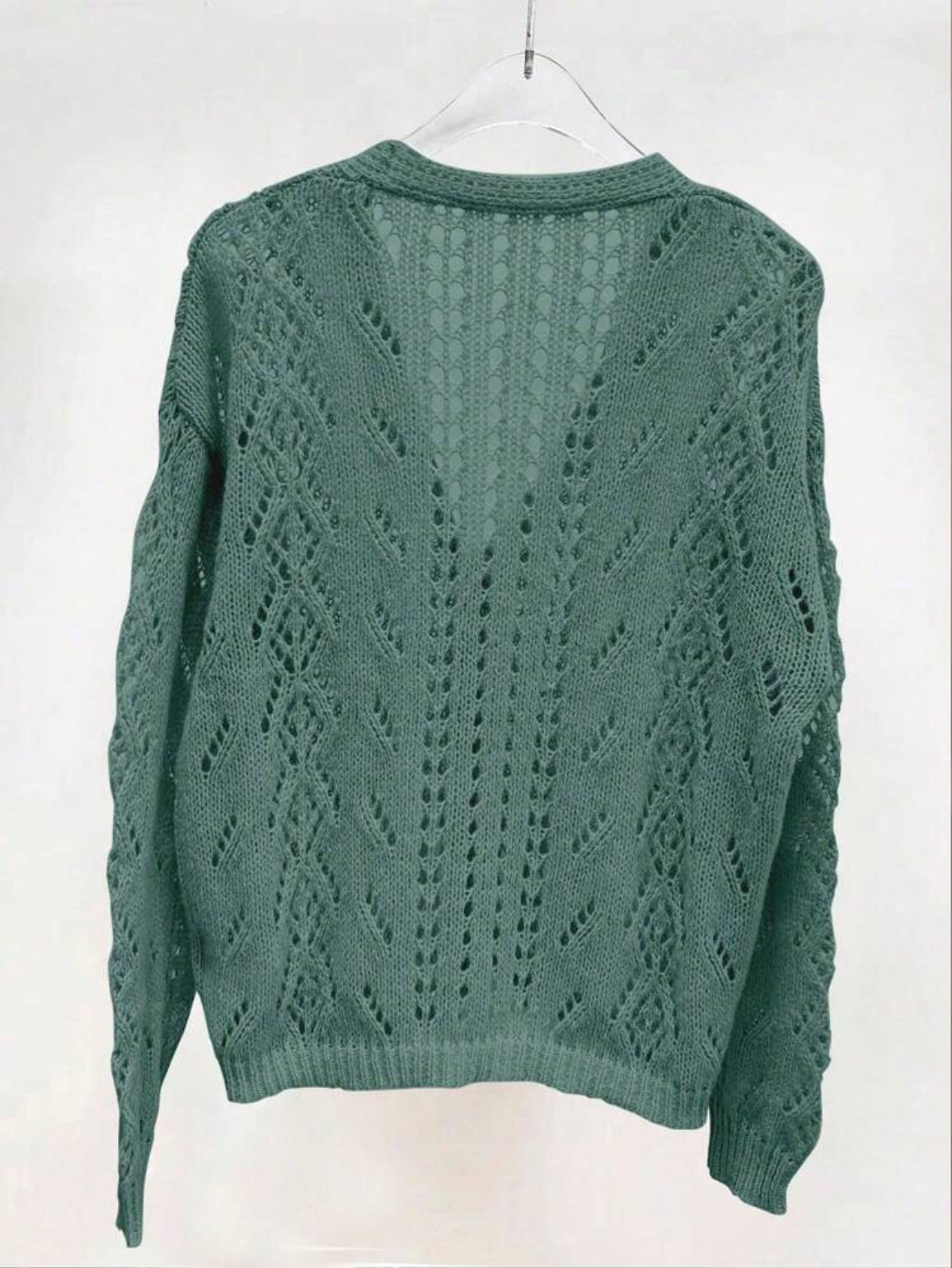 Cardigan col en V