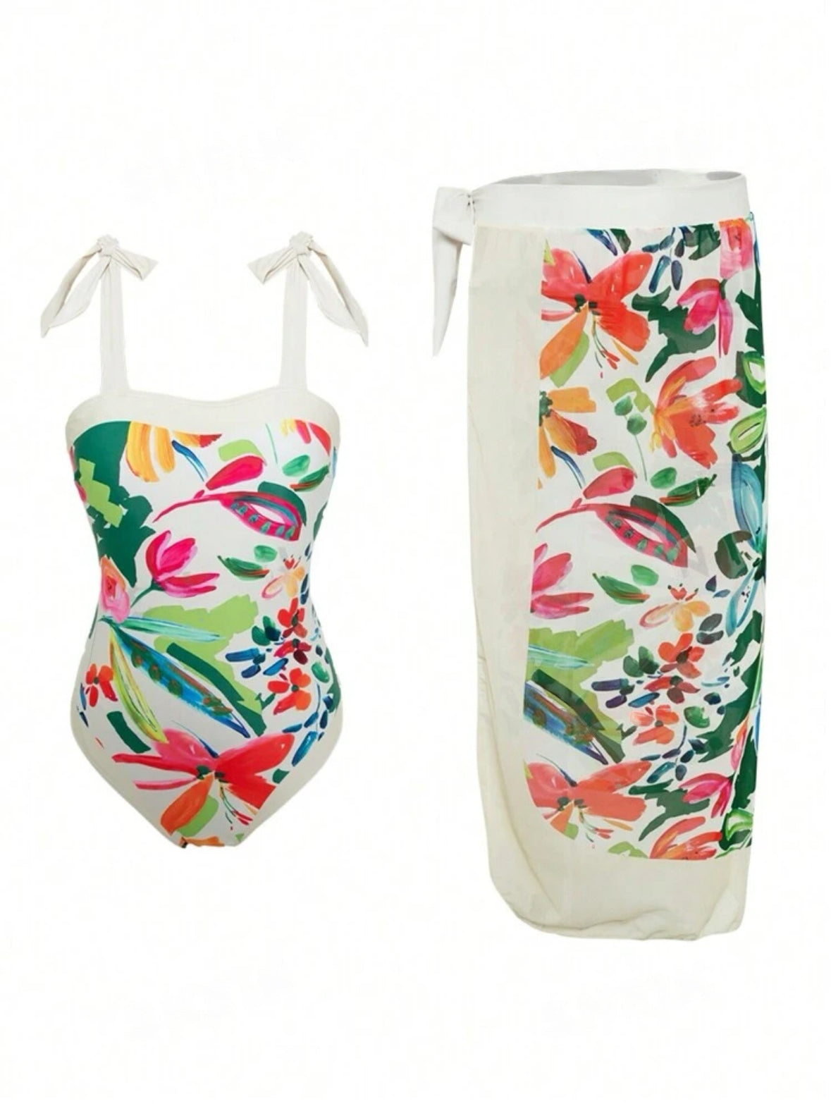 Capri 1 pièce avec cache maillot