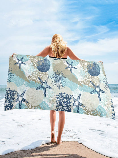 Serviette de plage étoile de mer