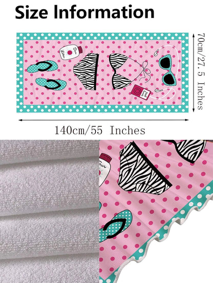 Serviette de plage dessin animé