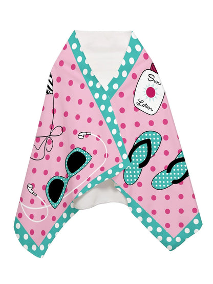 Serviette de plage dessin animé