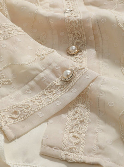 Chemise swiss dot