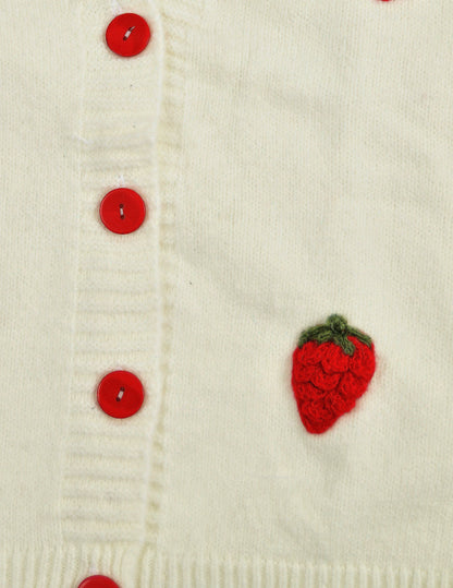 Cardigan fragola