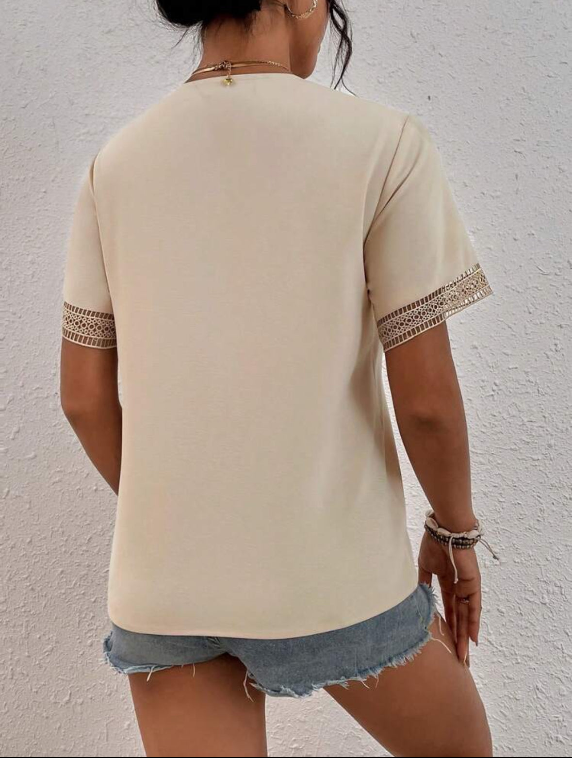 LUNA Blouse avec dentelle