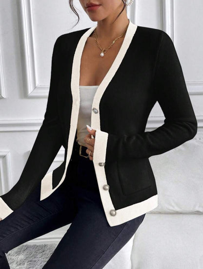 Cardigan perla (Noir)