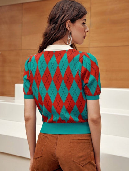 Polo argyle