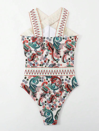 Une pièce paisley à chevron