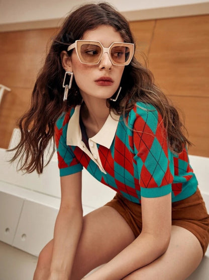 Polo argyle