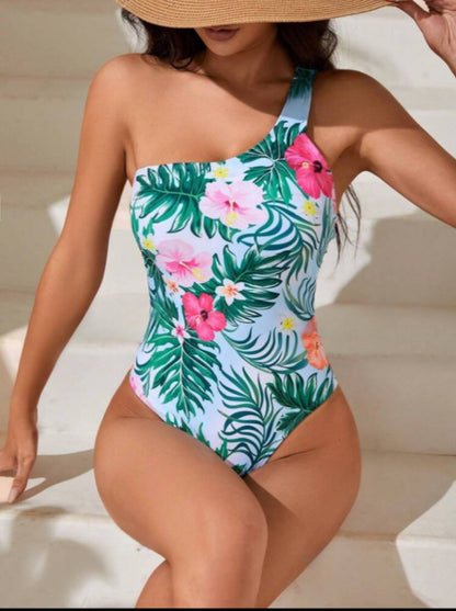 Une pièce tropical hibiscus