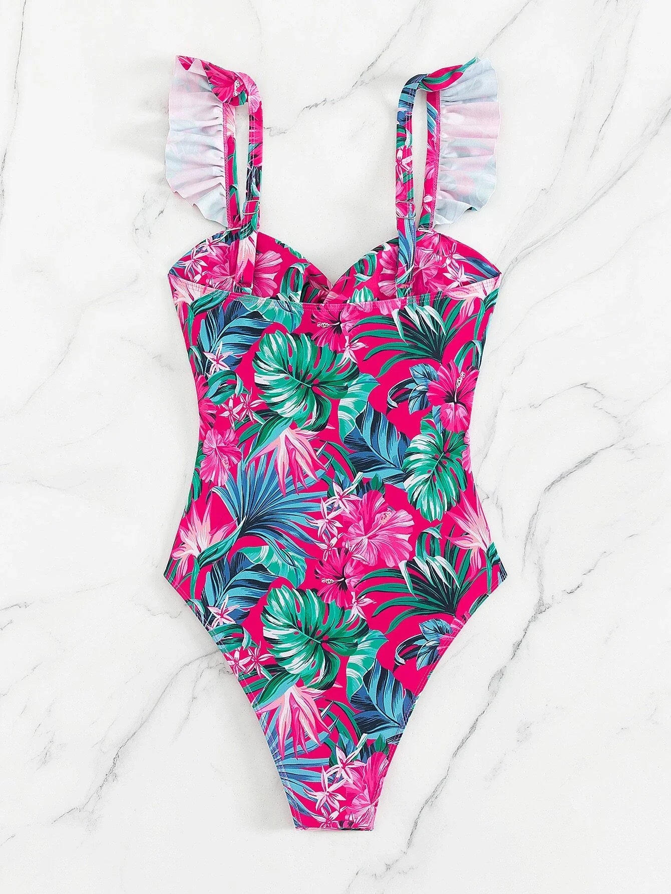 Une pièce fleuri tropical light